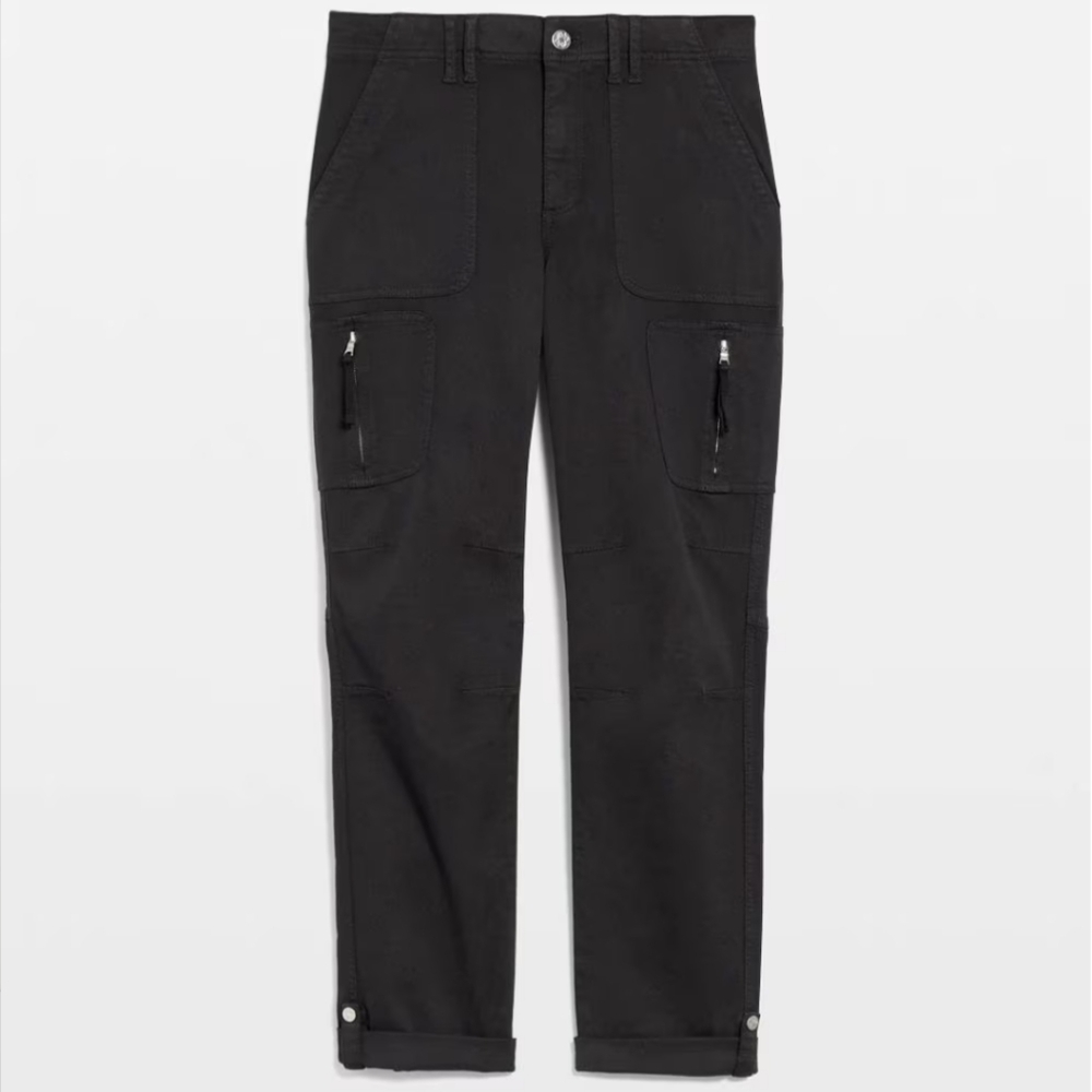 White House Black Market Pret-A-Pedi Straight Cropped Pants Black 2 - Picture 9 of 9